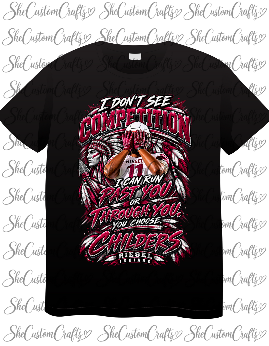 Custom Sports Shirts & Game Day Tees | Personalized Team Shirts | SheCustomCrafts