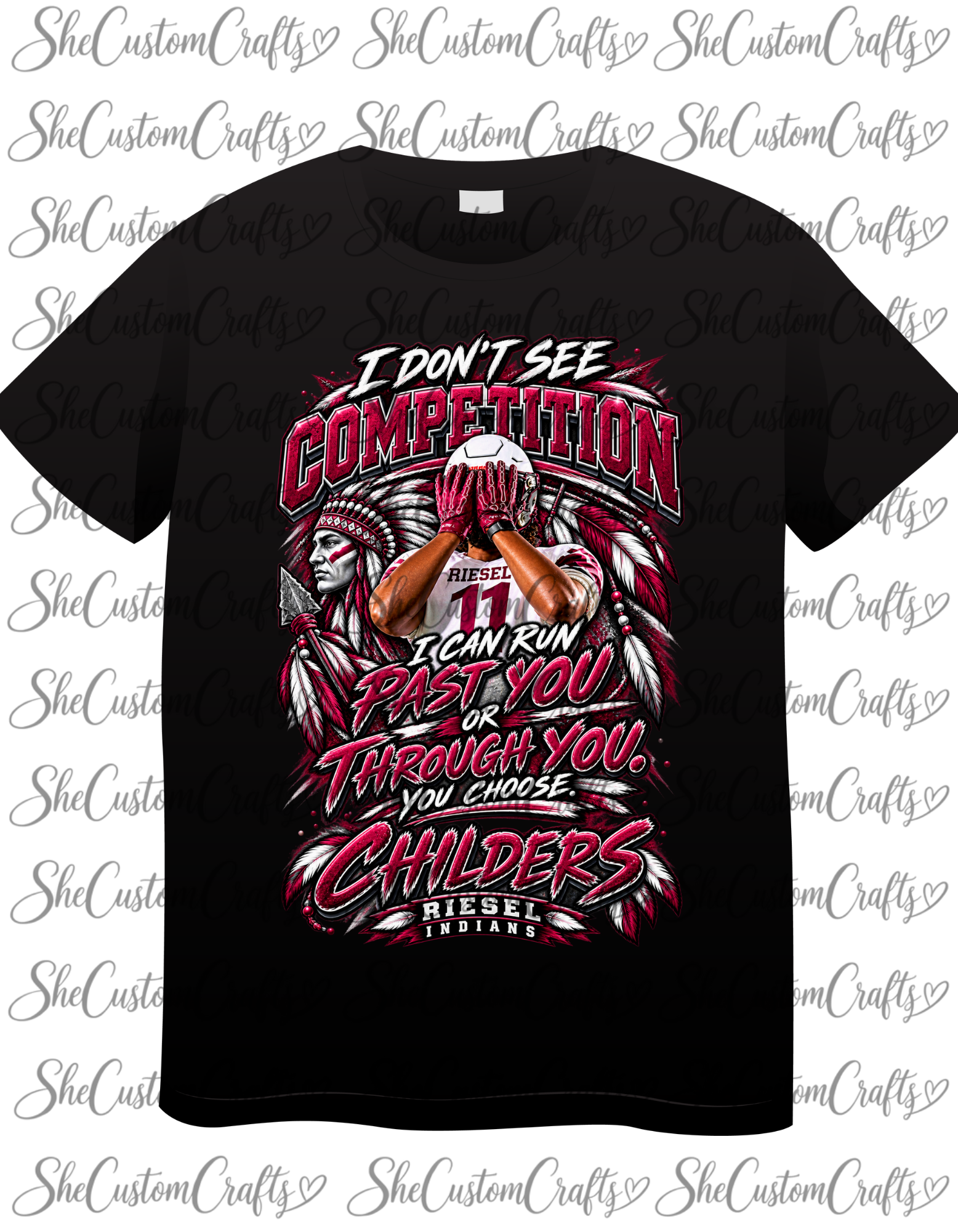 Custom Sports Shirts & Game Day Tees | Personalized Team Shirts | SheCustomCrafts