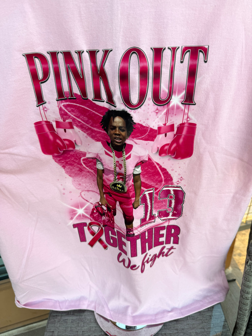 Custom Pink Out Tee – Breast Cancer Awareness Shirt