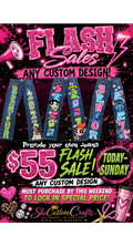 Custom Senior Jeans Flash Sale | Bring Your Own Jeans – $55