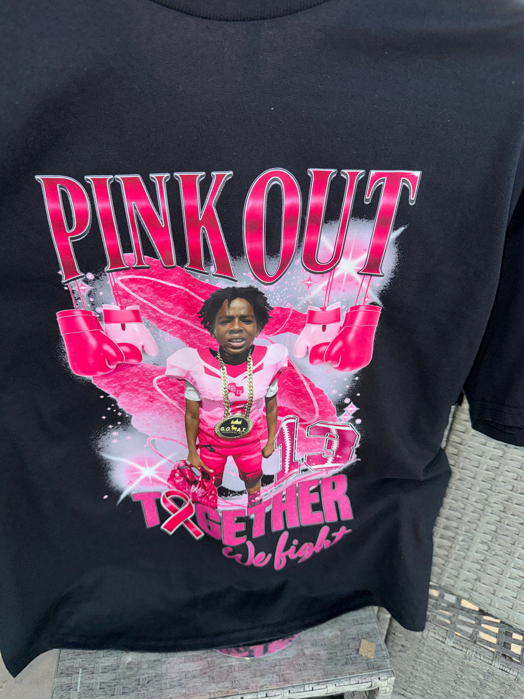 Custom Pink Out Tee – Breast Cancer Awareness Shirt