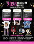 Graduate Bundle/Senior Bundle/T-shirt and Fan Bundle