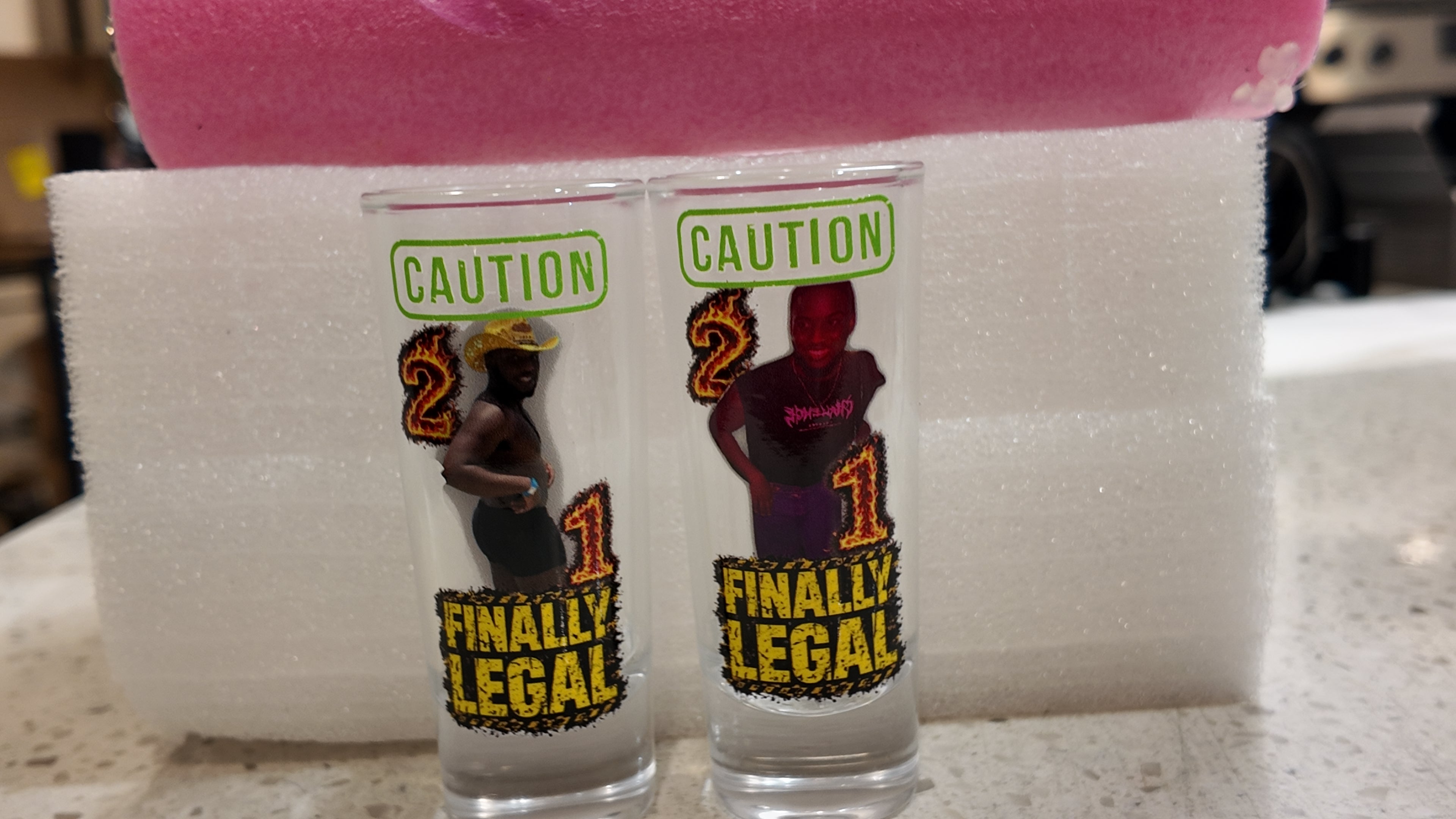 Custom Shot Glasses/Cups