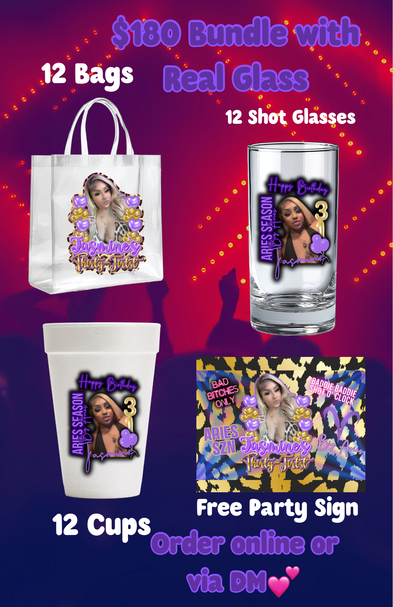 Party Cup and Shot Glass Bundle