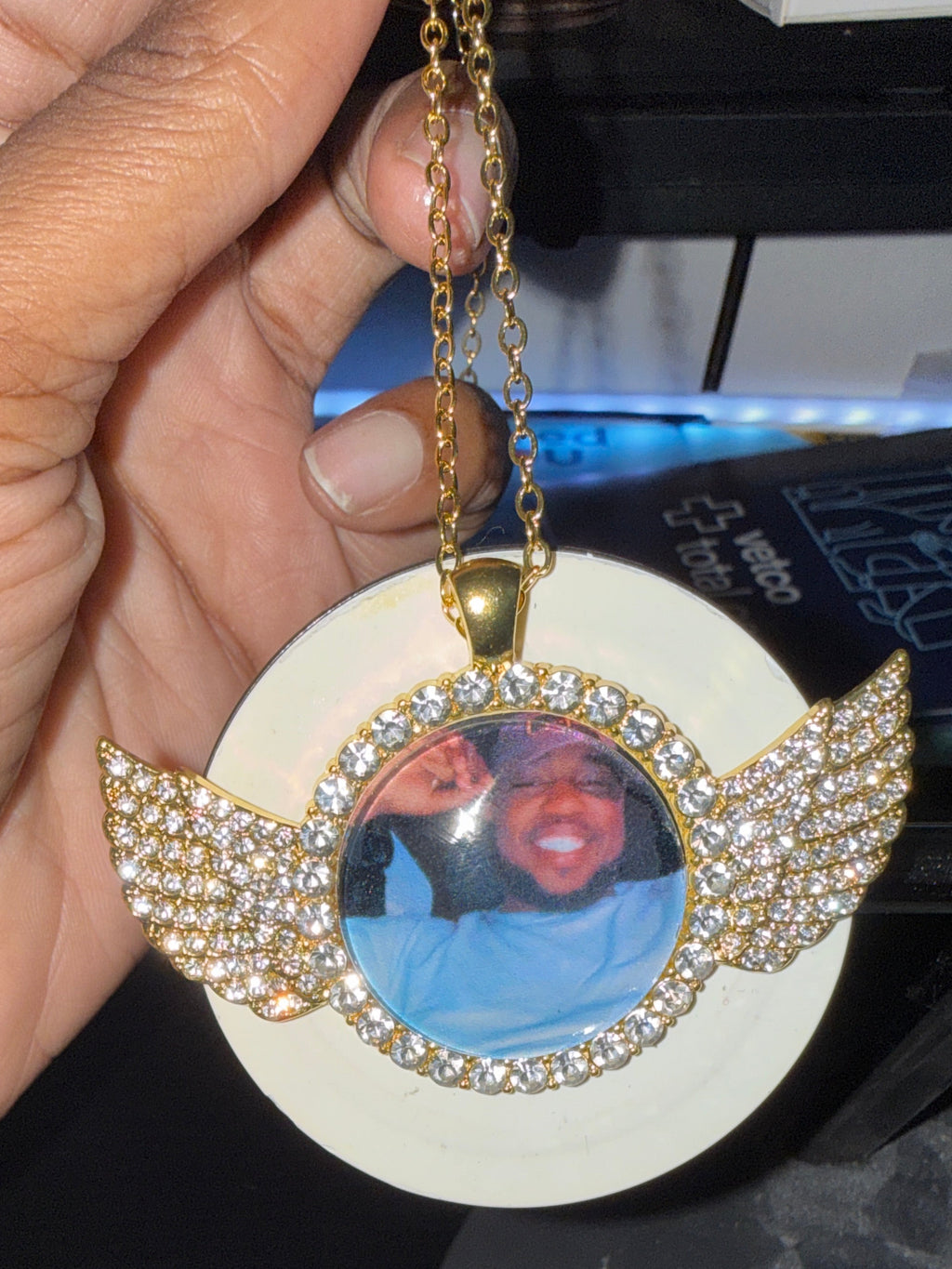Custom Photo Necklace – Personalized Picture Pendant Memory Jewelry Gift