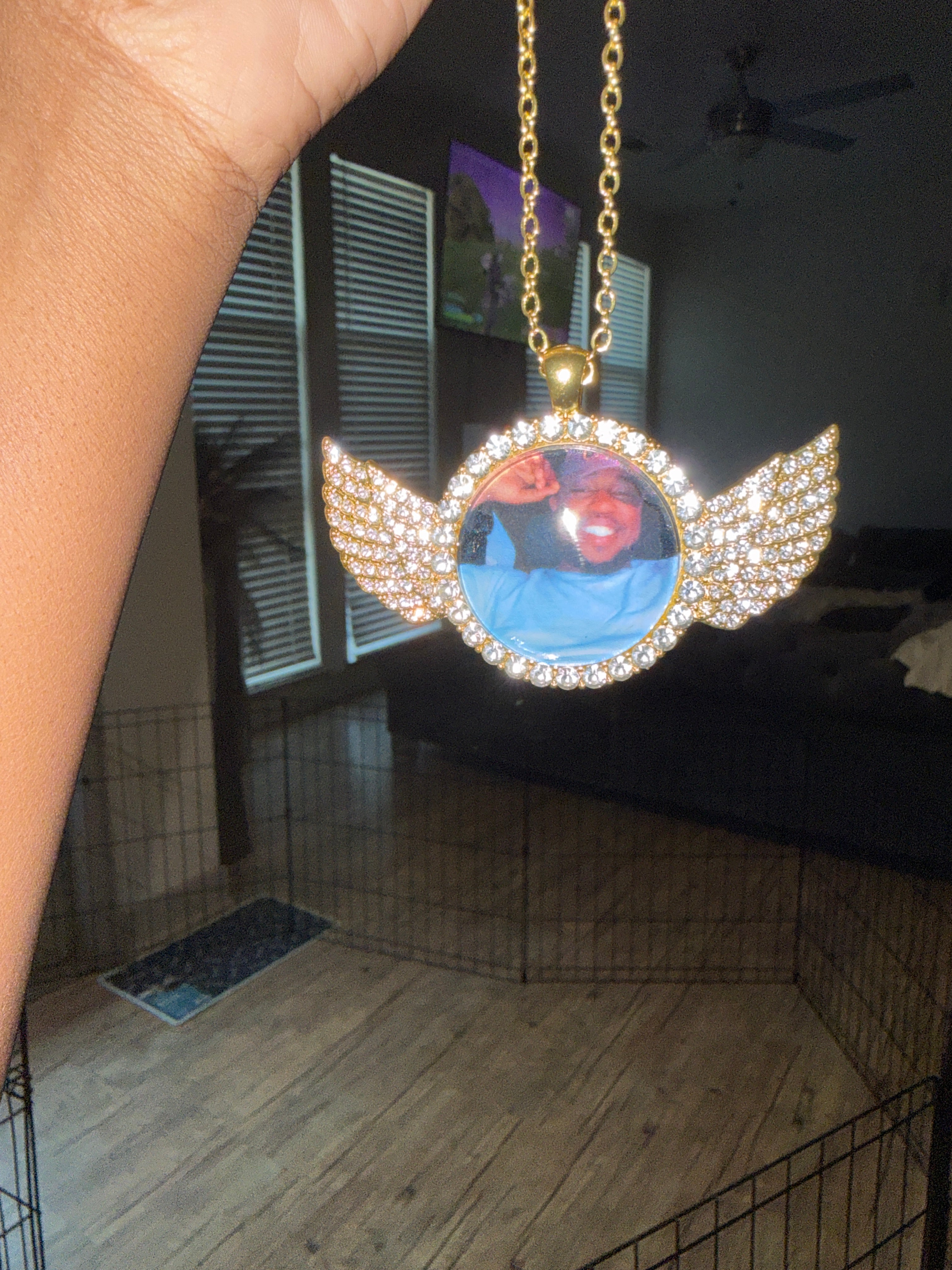 Custom Photo Necklace – Personalized Picture Pendant Memory Jewelry Gift