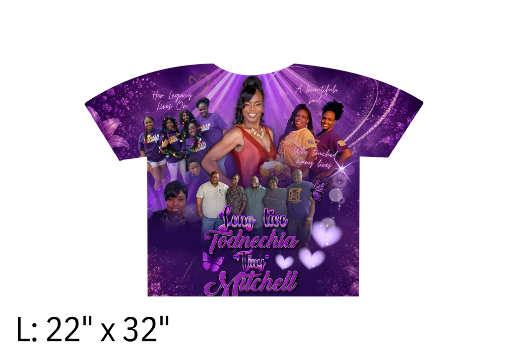3D ALL OVER MEMORIAL TEE