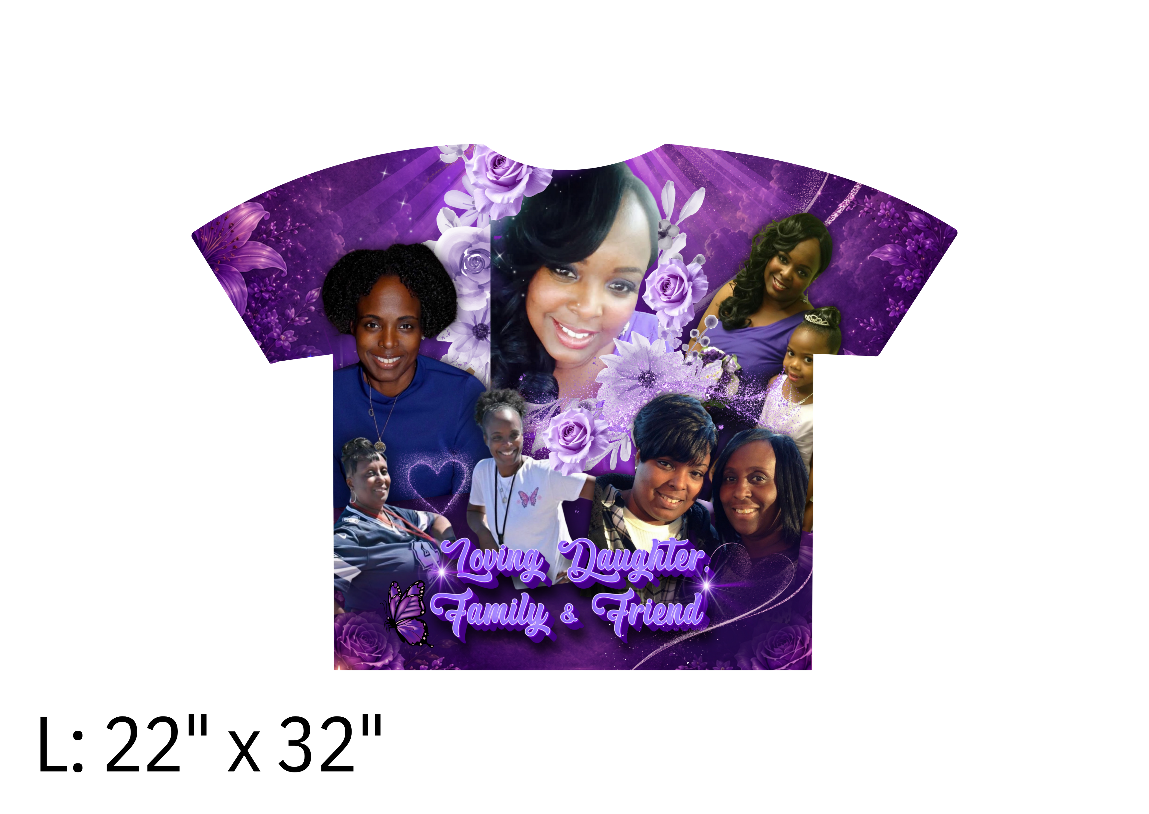 3D ALL OVER MEMORIAL TEE