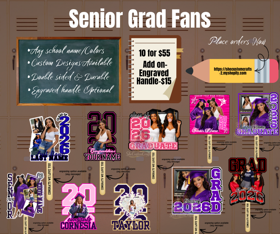 Graduation Fans