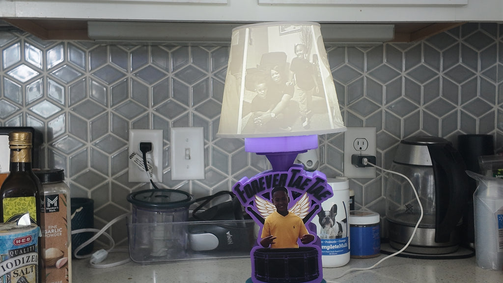 Custom 3D Photo Lamp | Personalized LED Memory Lamp | Luxury Designer Style Lamp Available