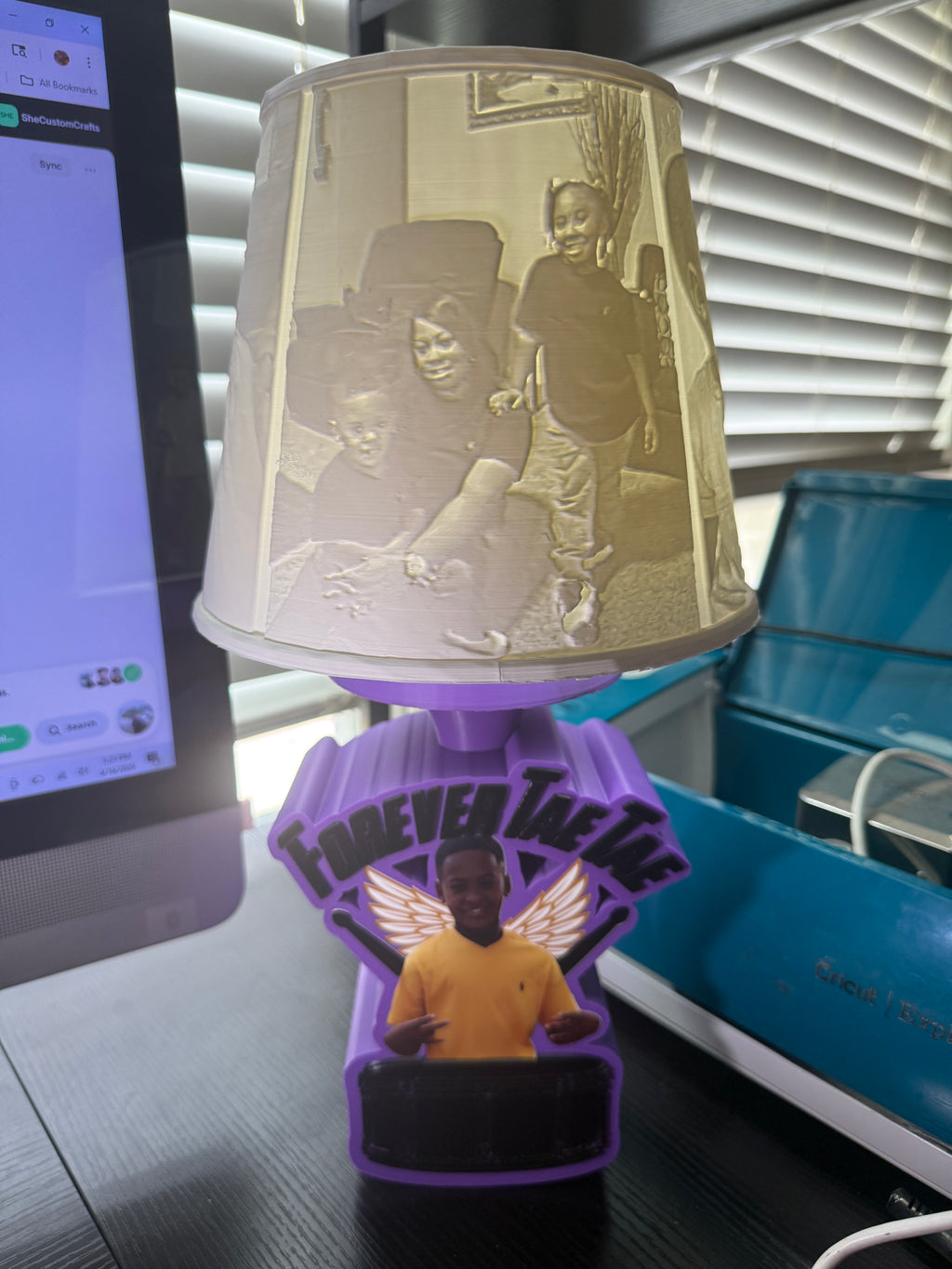 Custom 3D Photo Lamp | Personalized LED Memory Lamp | Luxury Designer Style Lamp Available