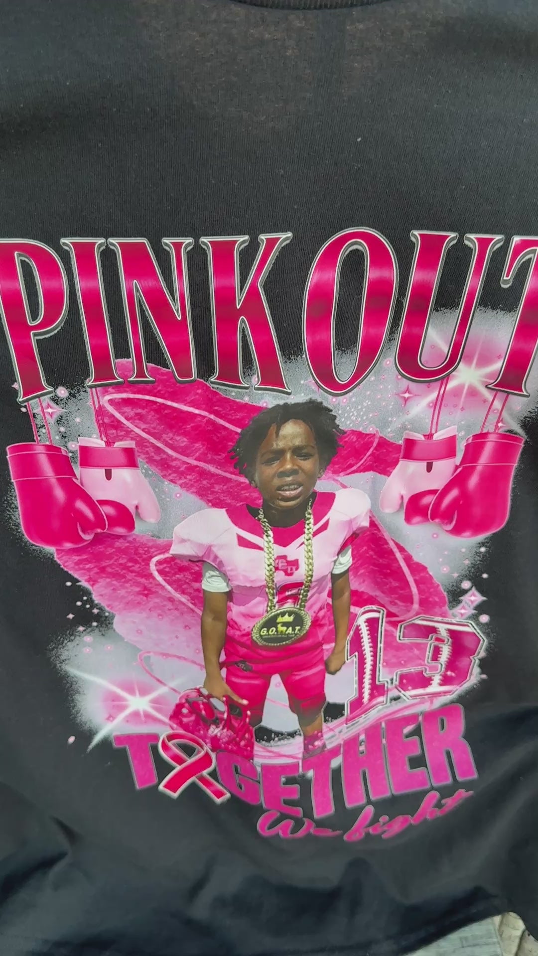 Custom Pink Out Tee – Breast Cancer Awareness Shirt