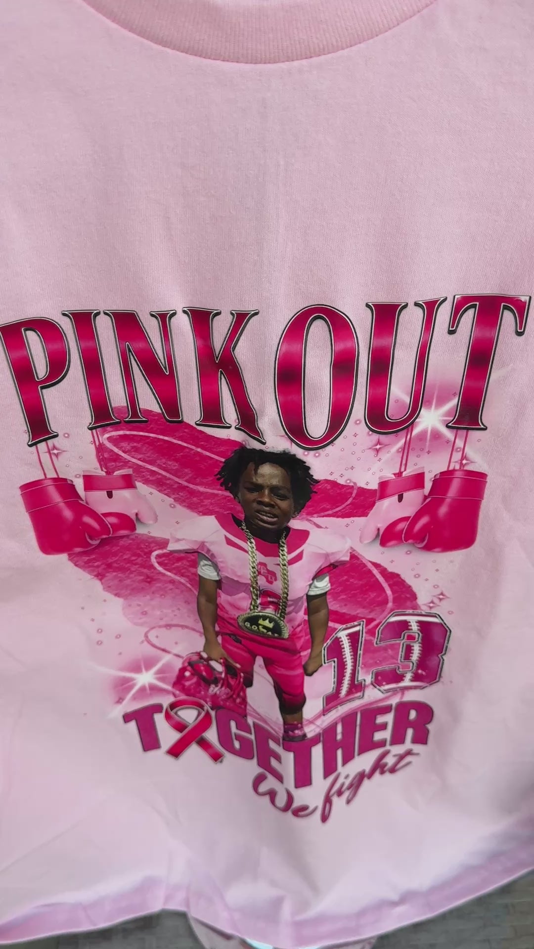 Custom Pink Out Tee – Breast Cancer Awareness Shirt