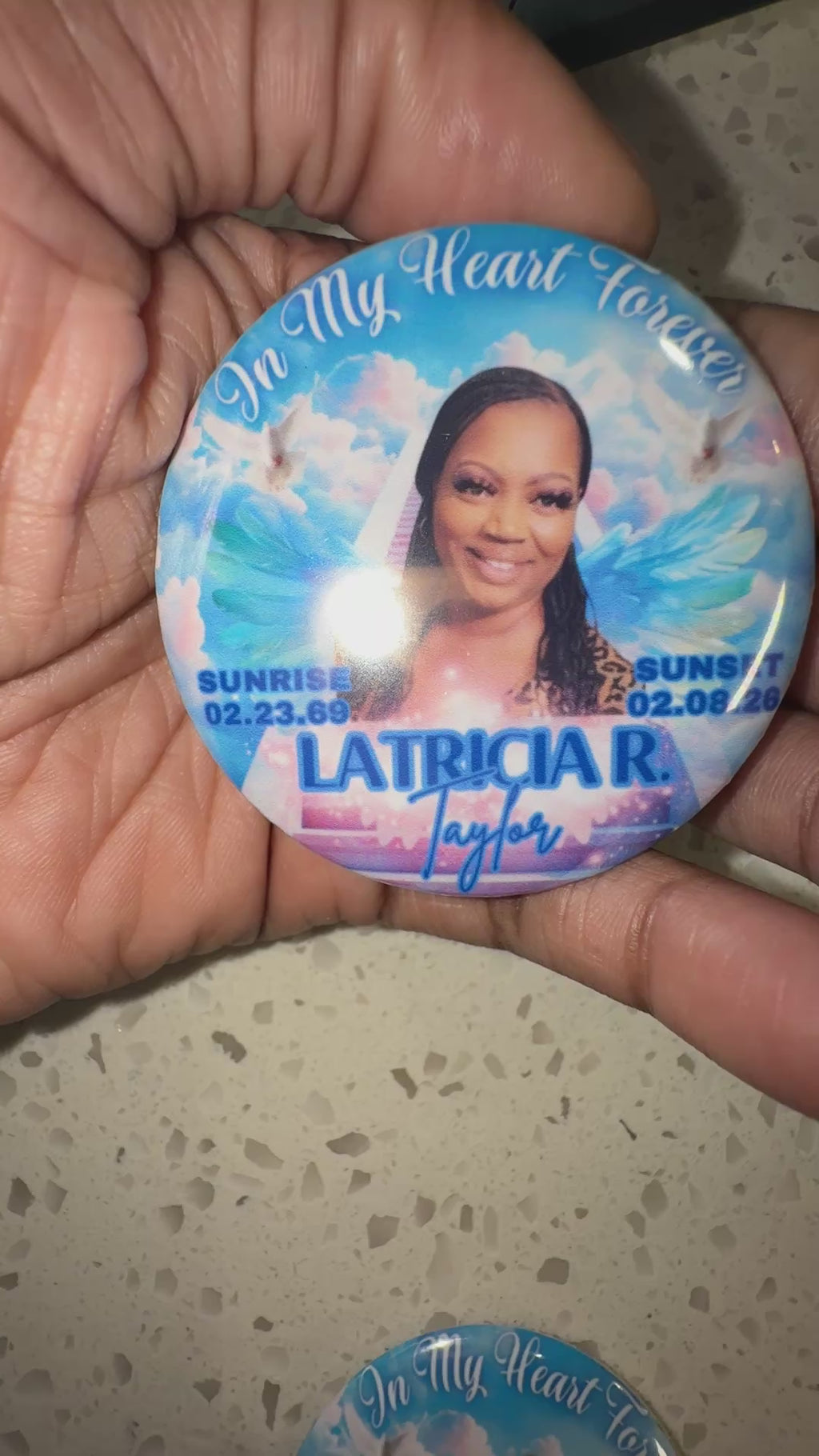 Memorial Button