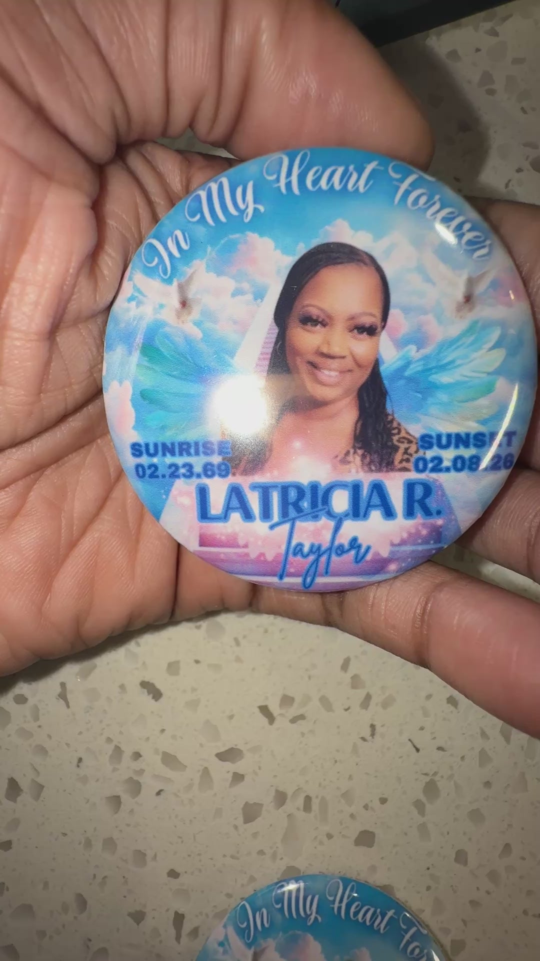 Memorial Button